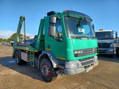 2012 DAF LF55 250 4x2 Skip Loader