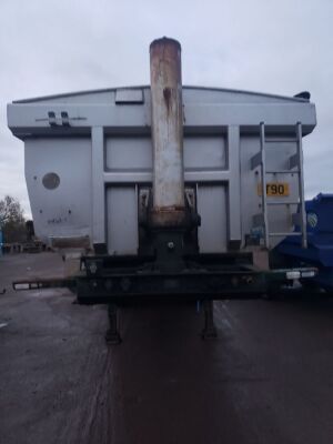 2013 Wilcox Triaxle Alloy Aggregate Tipping Trailer - 4