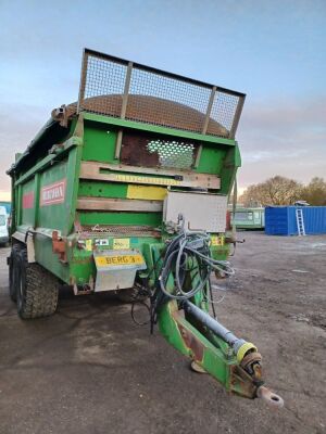 2005 Bergmann TSW4105 Tandem Axle Muck Spreader