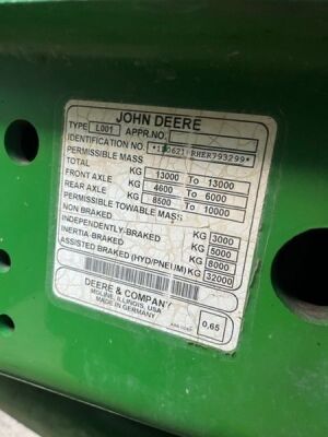 2014 John Deere 6210R Tractor - 13