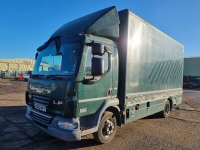 2014 DAF LF45 140 4x2 Box Van Rigid