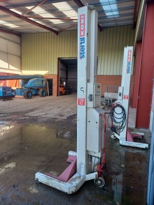 Set of 4 2004 Stertil Koni St.1072 3 Phase V7200kg Mobile Vehicle Lifts - 5