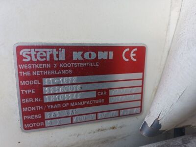 Set of 4 2004 Stertil Koni St.1072 3 Phase V7200kg Mobile Vehicle Lifts - 10