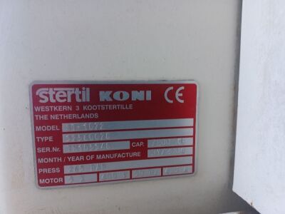 Set of 4 2004 Stertil Koni St.1072 3 Phase V7200kg Mobile Vehicle Lifts - 13