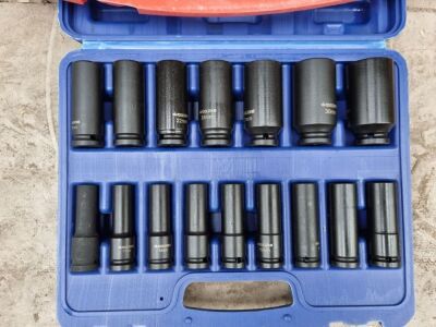 2x Impact Socket Sets - 3