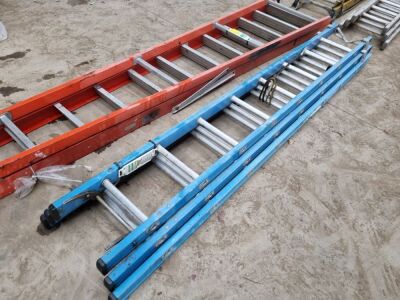 Fibreglass Triple Extension Ladder