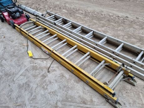 Fibreglass Double Extension Ladder