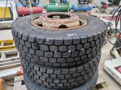 4 x Wheels & 215/75R17.5 Tyres - 2