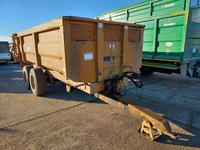 1997 Richard Western Tandem Axle Tipping Trailer