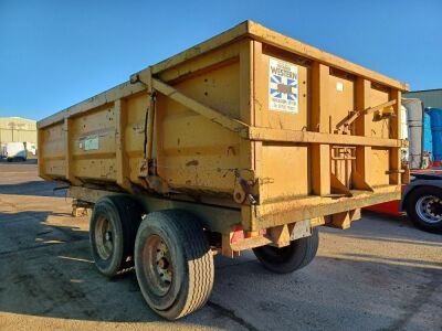 1997 Richard Western Tandem Axle Tipping Trailer - 4