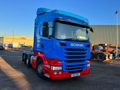 2016 Scania R450 6x2 Tag Axle Tractor Unit