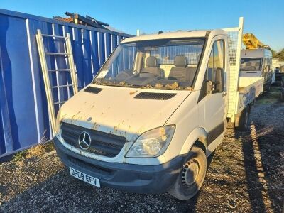 2008 Mercedes Sprinter Dropside Flat Van