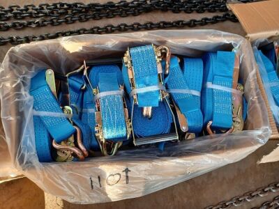 10x 5 Ton 8m Ratchet Straps