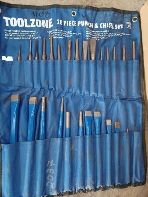 28pc Punch & Chisel Set