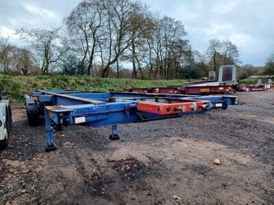 2002 General Trailers Triaxle Skeletal Trailer - 2