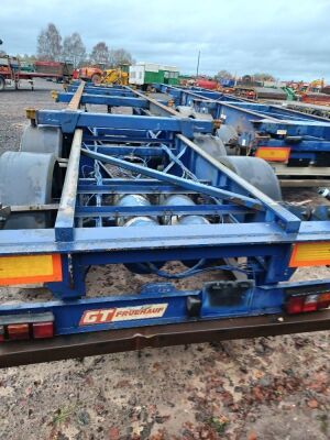 2002 General Trailers Triaxle Skeletal Trailer - 5