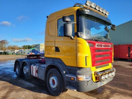 2007 Scania R480 6x2 Midlift Tractor Unit