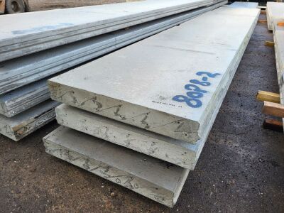 3 x 6100 x 10000 x 130 Concrete Panels