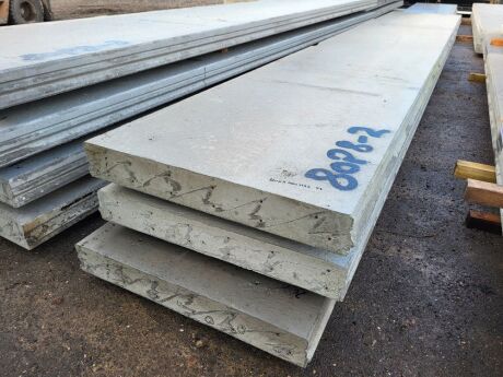 3 x 6100 x 10000 x 130 Concrete Panels