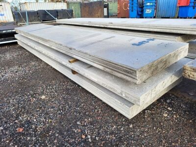 3x Reinforced Concrete Panels