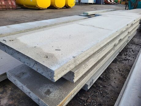 4x Reinforced Concrete Panels