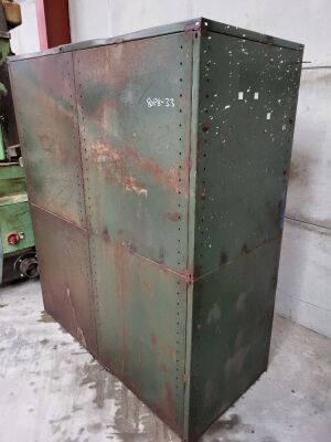 Steel Cabinet + Contents