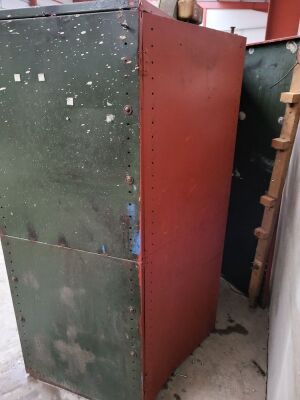 Steel Cabinet + Contents - 2