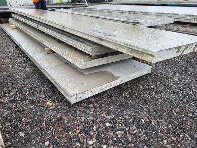 4x Reinforced Concrete Panels