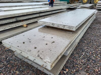 4x Reinforced Concrete Panels - 4