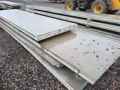 4x Reinforced Concrete Panels - 5