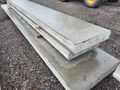 3x Reinforced Concrete Panels - 4