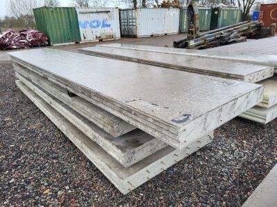 4x Reinforced Concrete Panels