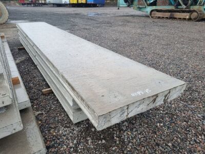 3x Reinforced Concrete Panels - 3