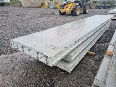 3x Reinforced Concrete Panels - 4