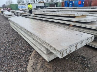 3x Reinforced Concrete Panels - 6