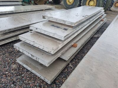 6x Reinforced Concrete Panels