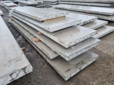 6x Reinforced Concrete Panels - 7