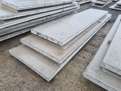 3x Reinforced Concrete Panels - 4