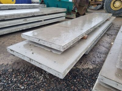 3x Reinforced Concrete Panels