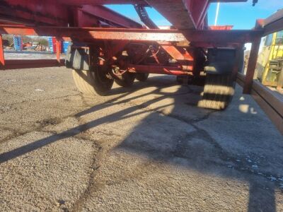 2002 SDC Triaxle Sliding Skeletal Trailer - 3