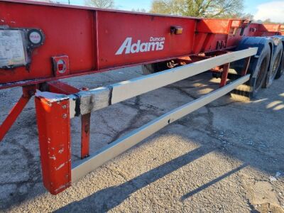 2002 SDC Triaxle Sliding Skeletal Trailer - 5