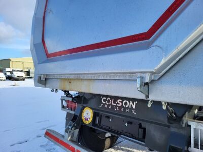 2022 Unused Colson Steel Semi Bulker Triaxle 44t Tipping Trailer - 6