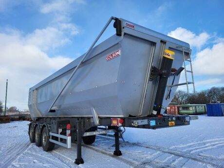 2022 Unused Colson Steel Semi Bulker Triaxle 44t Tipping Trailer