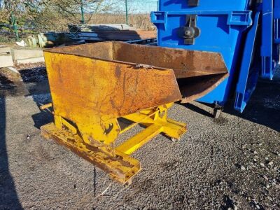 2005 Contact 1000Kg Forklift Tipping Skip