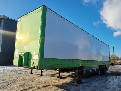 2005 Montracon Triaxle Box Van Trailer