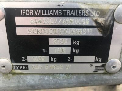 Ifor Williams Tandem Axle Box Trailer - 3