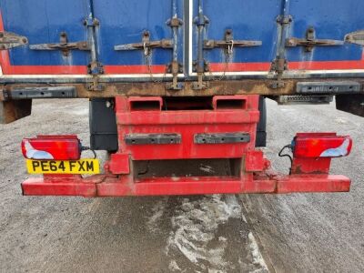 2014 MAN TGS 26360 6x2 Rear Lift Curtainside Rigid - 17