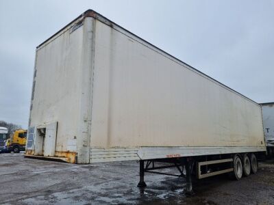 2002 Montracon Triaxle Box Van Trailer