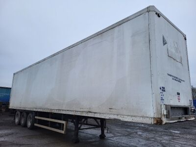 2007 Cartwright Triaxle Box Van Trailer 