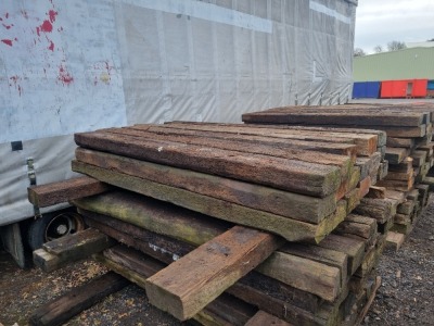 20 x Wood Railway Sleepers - 2